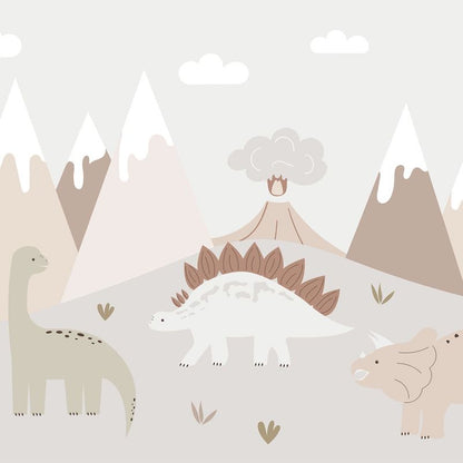 Age of Dinosaurs Children's Wallpaper