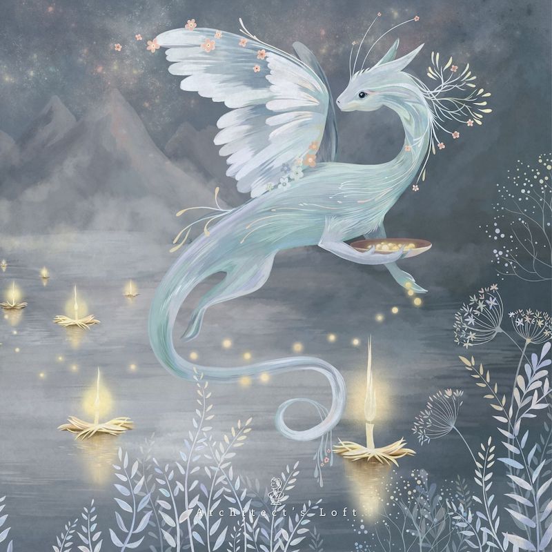 Dragon Dreamscape Fantasy Wallpaper