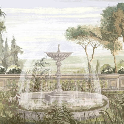 Palace Garden Wallpaper