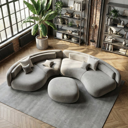 The Portofino Modular Sofa in Aegean Mist