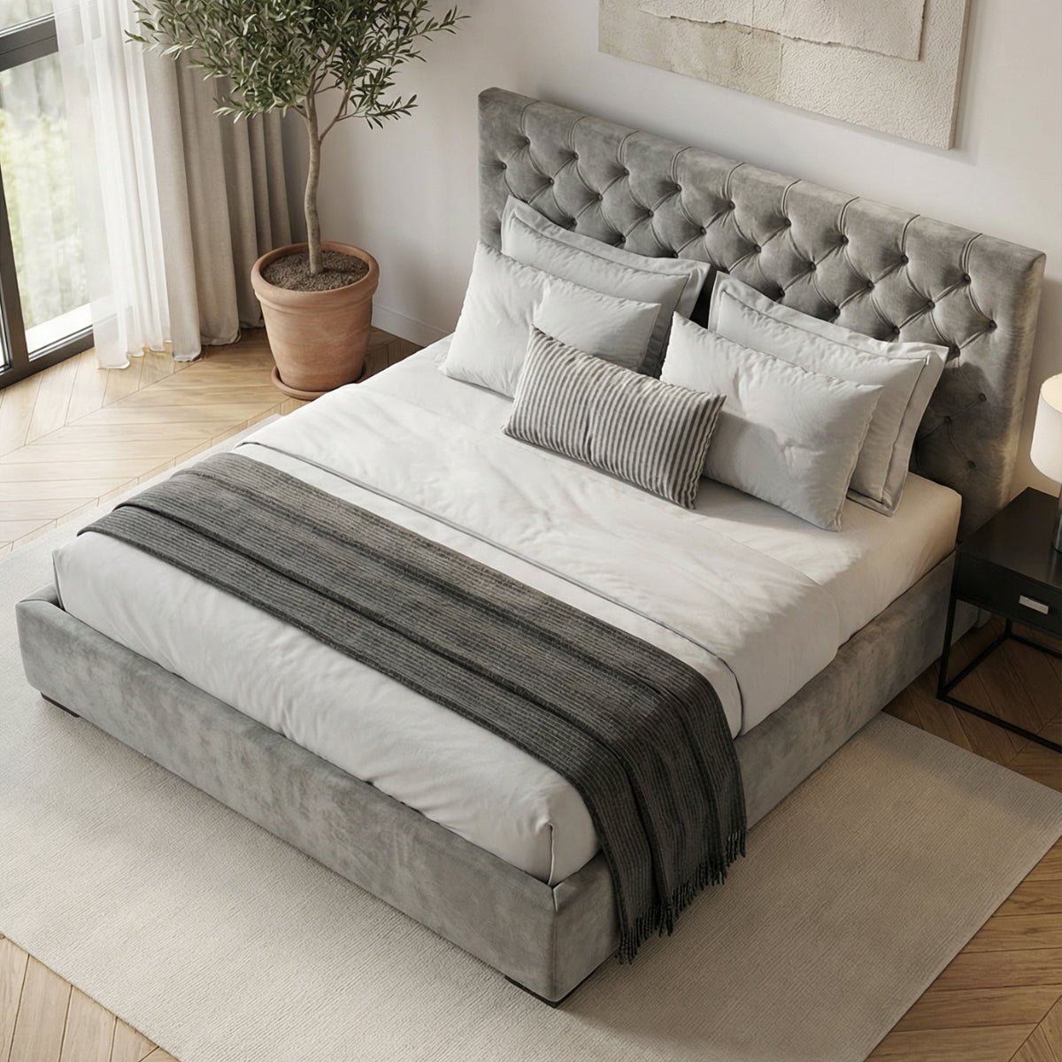 Sovereign Tufted Bed