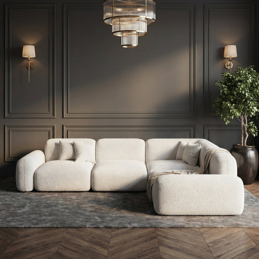 Lawrence Boucle Modular Sofa