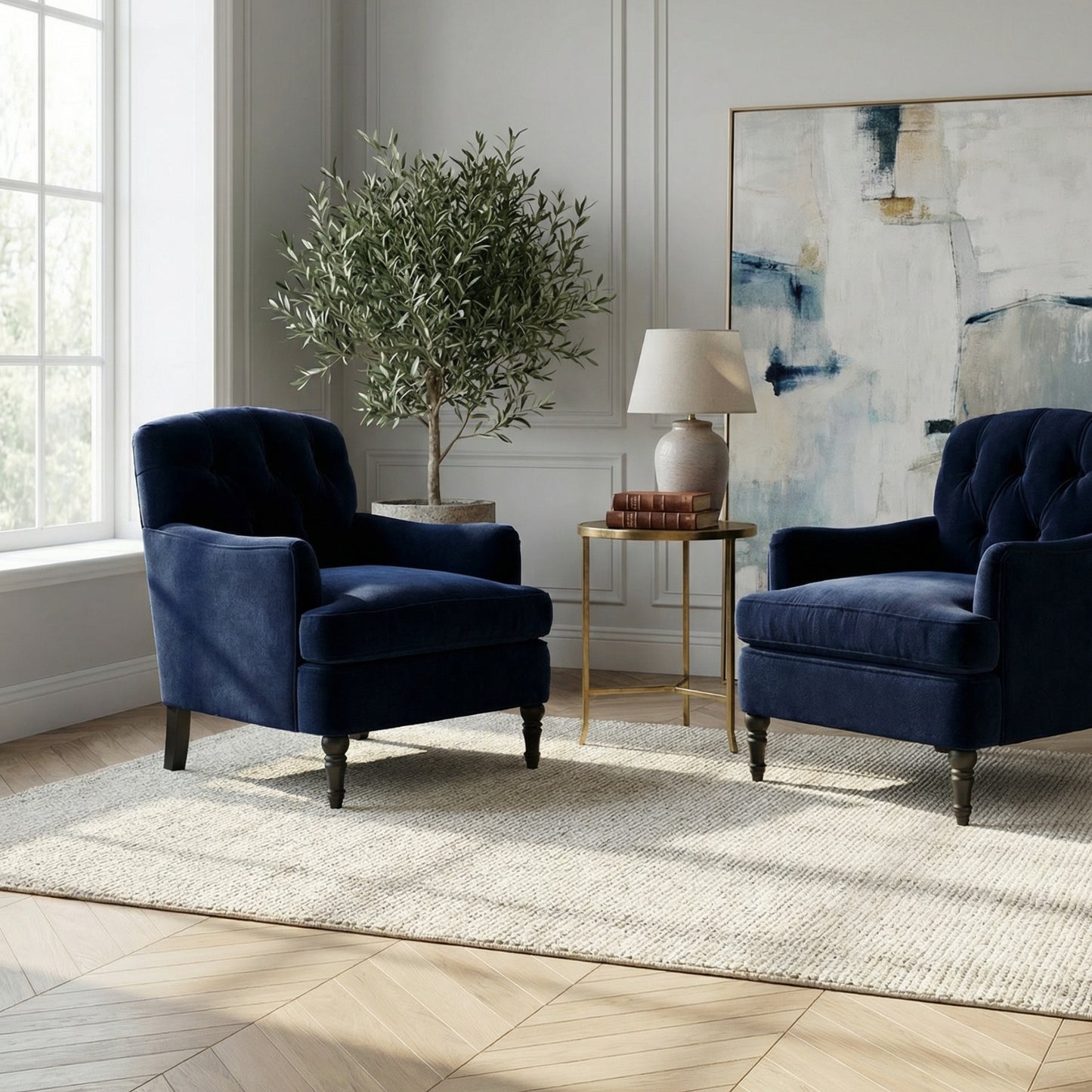 Chelsea Velvet Armchair