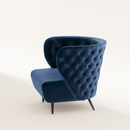 Regina Tufted Velvet Armchair