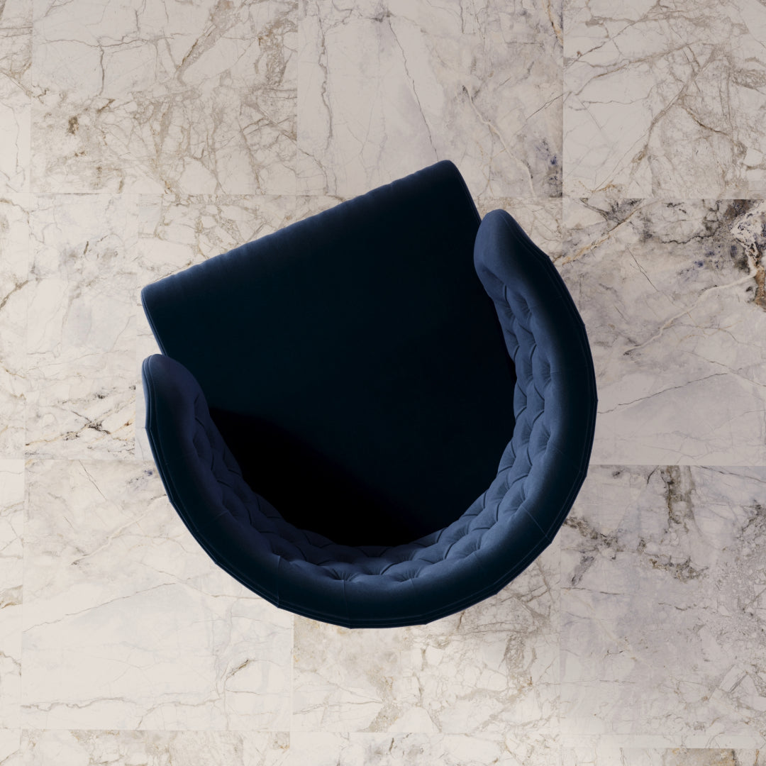 Regina Tufted Velvet Armchair