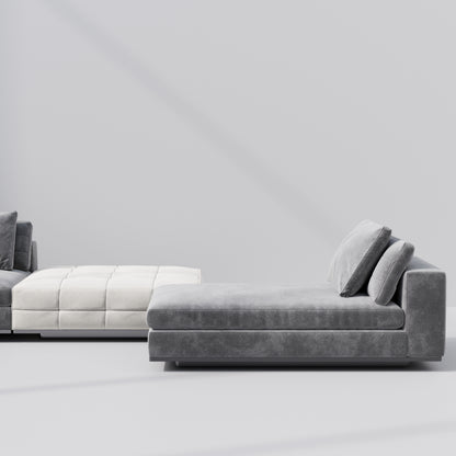 Kensington Soft Velvet Modular Sofa